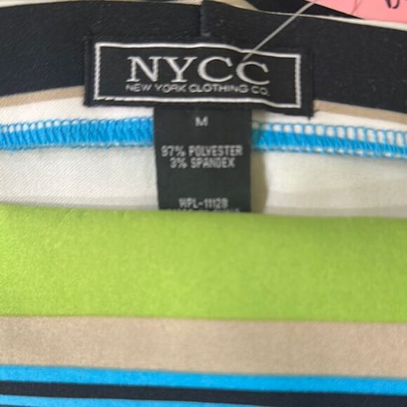 NYCC Striped Women's Skirt Size Medium - Picture 10 of 10